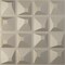 Ekena Millwork 19 5/8in. W x 19 5/8in. H Tristan EnduraWall Decorative 3D Wall Panel Covers 2.67 Sq. Ft. WP20X20TNCSV - alternate 1